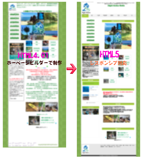 レスポンシブWEBデザイン