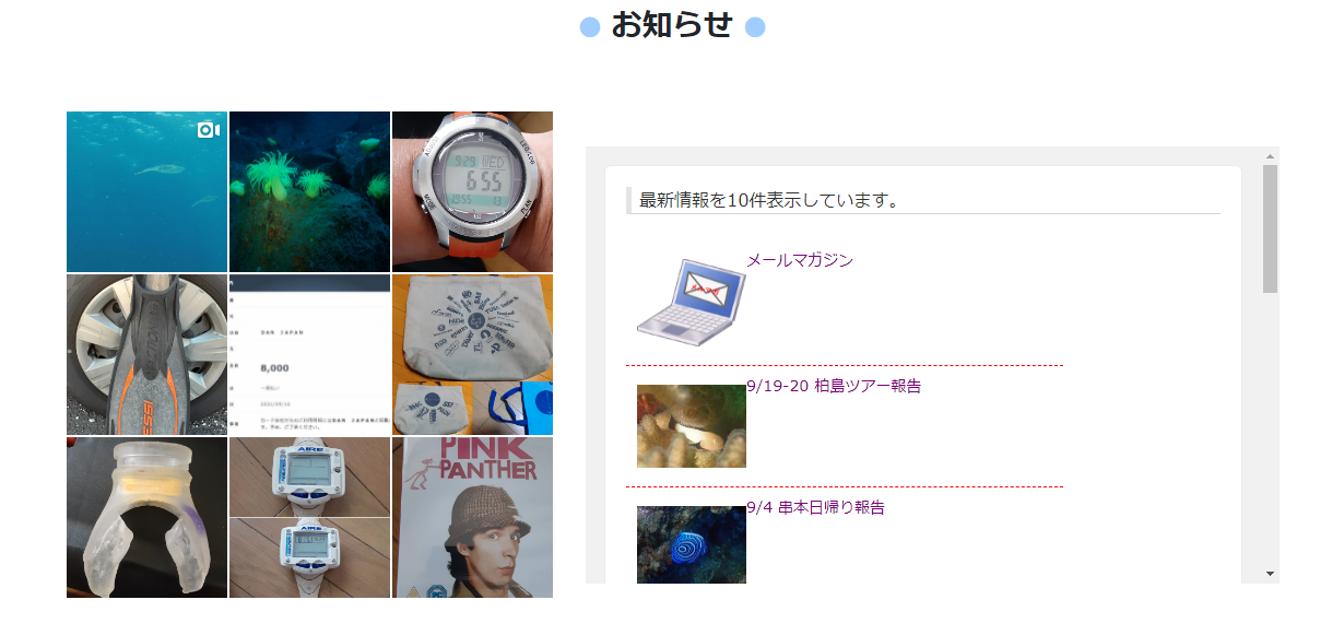iframeで表示できました。